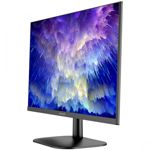 TFT 23.8'' AIWA MF2405-B, IPS, 120Гц, VGA, HDMI, колонки, чорний