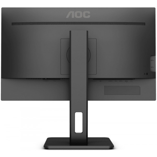 TFT 27" AOC 27P2C IPS, HDMI, DP, USB 3.2, Pivot, колонки, чорний