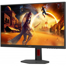 TFT 27" AOC Q27G4SRU, QHD, Fast IPS, 320Hz,1ms, 2xHDMI, DP, USB-хаб, HAS, чорно-червоний