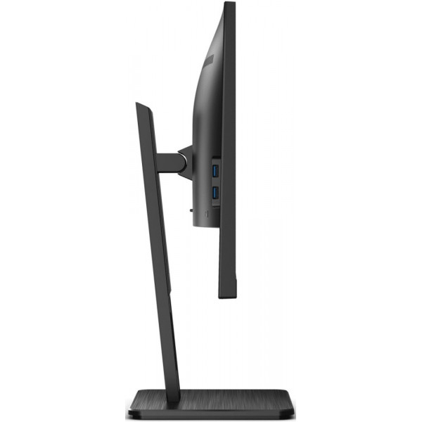 TFT 27" AOC U27P2, IPS, 4K, HDMI, DP, USB 3.2 хаб, Pivot, колонки, чорний