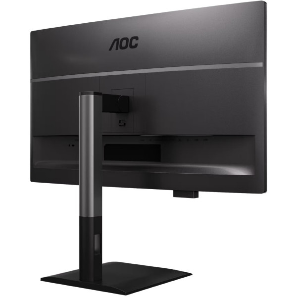 TFT 27" AOC Q27P4CV, QHD, IPS, 120Hz, HDMI, DP, USB-C, RJ-45, USB-hub, HAS, Pivot, колонки, чорний