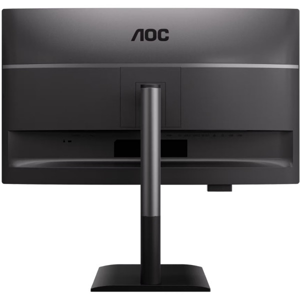 TFT 27" AOC Q27P4CV, QHD, IPS, 120Hz, HDMI, DP, USB-C, RJ-45, USB-hub, HAS, Pivot, колонки, чорний
