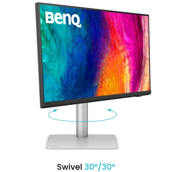 TFT 27" BenQ PD2730S, IPS, 5K, HDMI, DP, USB-C, USB-hub, HAS, Pivot, кол., білий