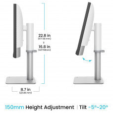 TFT 27" BenQ PD2730S, IPS, 5K, HDMI, DP, USB-C, USB-hub, HAS, Pivot, кол., білий