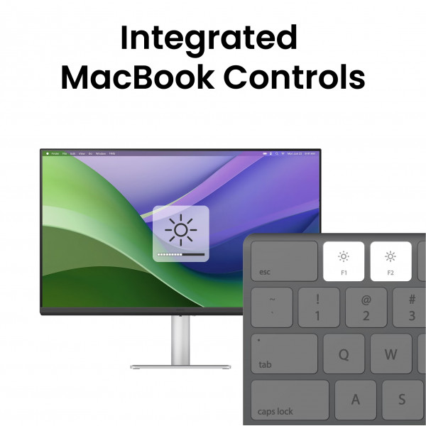 TFT 31.5" BenQ MA320U, IPS, 4K, 2хHDMI, USB-C, HAS, Pivot, кол., сріблясто-сірий