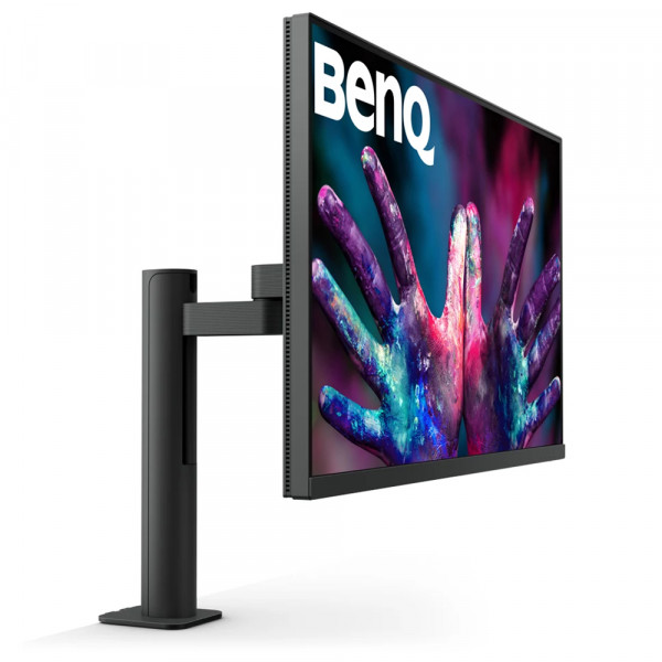 TFT 31.5" BenQ PD3205UA, IPS, 4K UHD, 99% sRGB, HDMI, DP, USB-С, USB-hub, HAS, колонки, темно- сірий