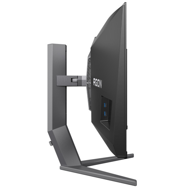 TFT 34" AOC AG346UCD, QD-OLED, 175Гц, 0,03мс, вигнутий, HDMIx2, DP, USB-hub, HAS, чорно-сірий