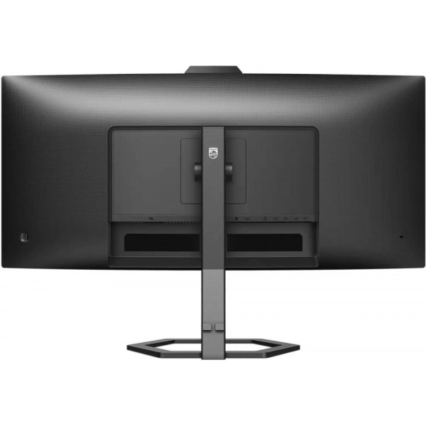 TFT 34" Philips 34E1C5600HE, WQHD, VA, sRGB 123,24%, 100Гц, 1мс, HDMI, DP, USB-C, webcam, HAS, кол