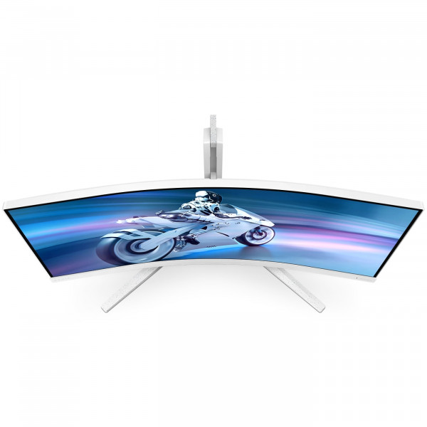 TFT 34" Philips 34M2C5501A, Fast VA, WQHD, вигн., 180Hz, 0,3ms, 2xHDMI, DP, USB-hub, HAS,кол., білий