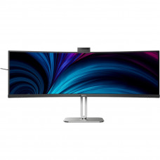 TFT 48.8" Philips 49B2U6903CH, VA 5120x1440, вигн., 2xHDMI, DP, USB-C, RJ-45, USB-hub, cam,HAS,кол