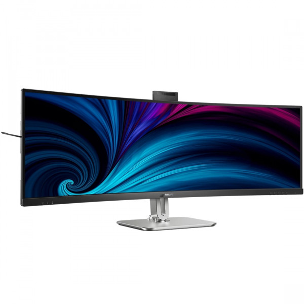 TFT 48.8" Philips 49B2U6903CH, VA 5120x1440, вигн., 2xHDMI, DP, USB-C, RJ-45, USB-hub, cam,HAS,кол