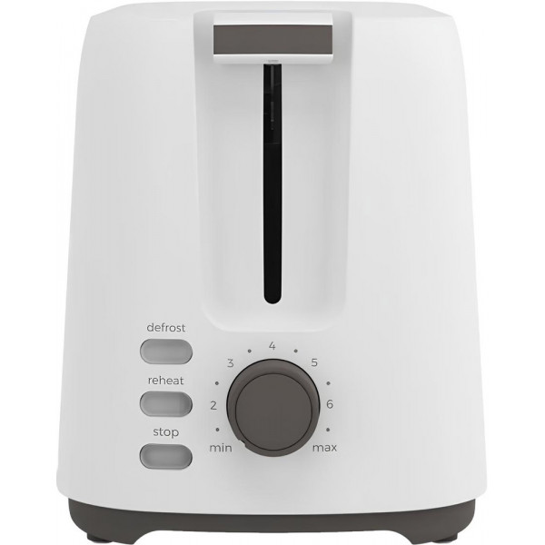 Тостер AIWA ASATAN ABT-700 750Вт/ 2 відділення/мех. управління/розморожування/підігрів булочок/білий