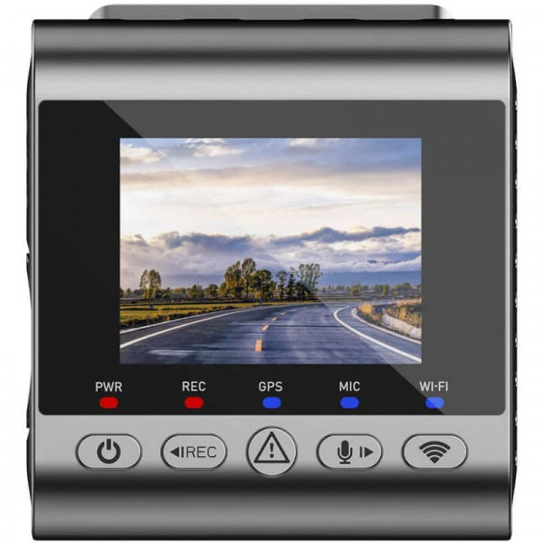 Відеореєстратор SJCAM Dashcam M60S + камера заднього виду, WIFI, 4K, HDR