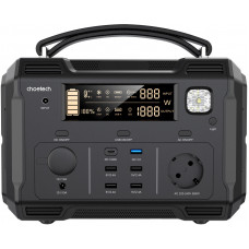Зарядна станція Choetech BS004 500Вт (484Вт/г) QC 3.0, USB-C PD100 Вт
