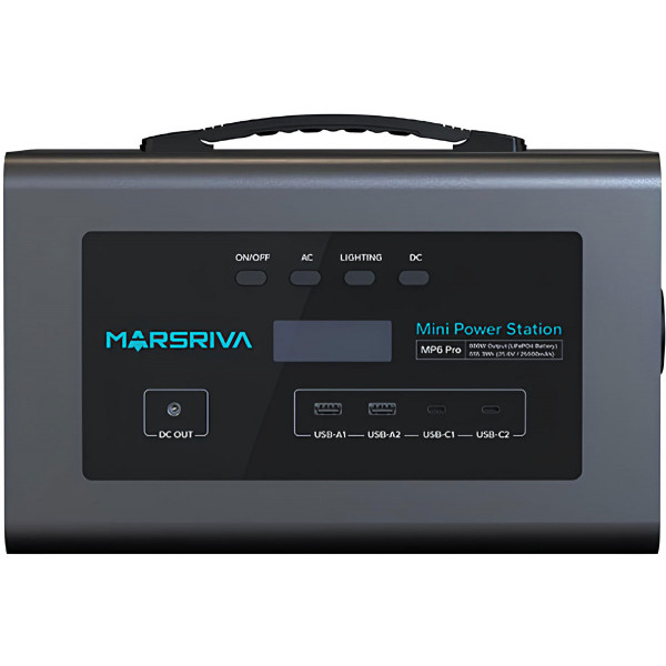 Зарядна станція Marsriva MP6Pro (655.3 Вт/г) 600W LiFePO4
