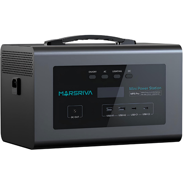 Зарядна станція Marsriva MP6Pro (655.3 Вт/г) 600W LiFePO4