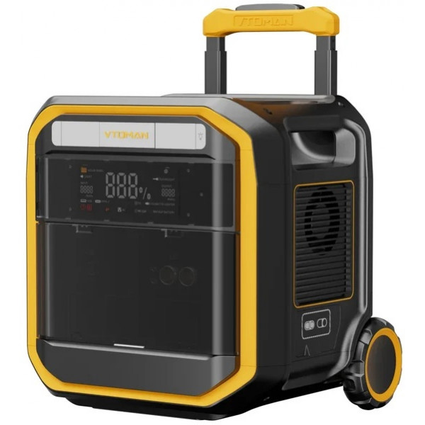 Зарядна станція Vtoman FlashSpeed Pro 3600 (3096 Вт/г) + Extra Battery 2816 Вт/г (сумарно 5912Вт/г)