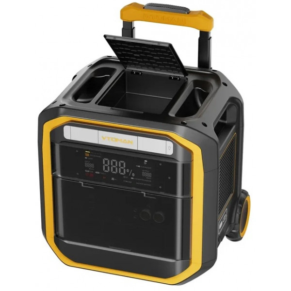 Зарядна станція Vtoman FlashSpeed Pro 3600 (3096 Вт/г) + Extra Battery 2816 Вт/г (сумарно 5912Вт/г)