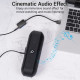 Звукова карта USB AUX jack, 2*TRS (Mic + Ear) 0.15м Vention чорна