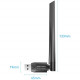 Адаптер WiFi Vention 2.4GHz/5GHz 200/433 Мбіт/с, USB