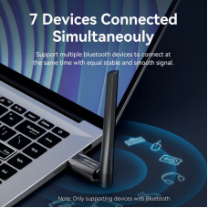 Адаптер WiFi Vention 2.4GHz/5GHz 200/433 Мбіт/с, USB