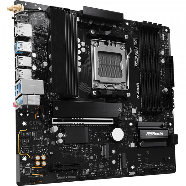 ASRock B850M PRO-A WIFI (AM5/B850, 4*DDR5, PCIex16, HDMI/DP, 4xSATA,3xM.2, 2.5GLan, mATX)