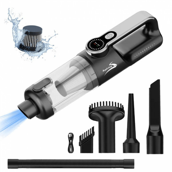 Автомобільний пилосос Aspiring Gale 4 Blow air Wireless and Cord 17000 Pa