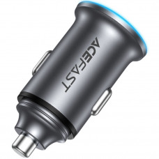 Автозарядка 2xUSB 65W (USB-C + USB-A) B15 Acefast