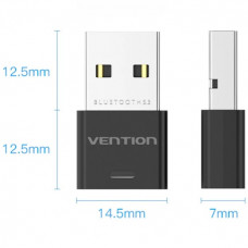 Bluetooth USB adapter v5.3 20м Vention