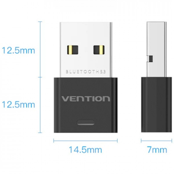 Bluetooth USB adapter v5.3 20м Vention
