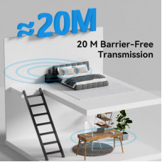 Bluetooth USB adapter v5.3 20м Vention
