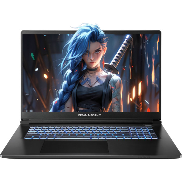 Dream Machines RG5050-17UA33 17.3” FHD 144Hz, 300n/i5-13420H/16 GB/SSD 1TB/RTX5050/GLAN/DOS