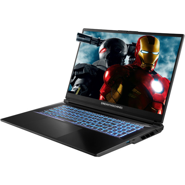 Dream Machines RG5060-17UA35 17.3” QHD 165Hz, 300n/i9-14900HX/32 GB/SSD 1TB/RTX5060/GLAN/DOS