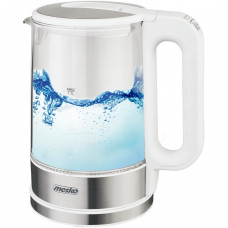 Електрочайник Mesko MS 1301 white 1850-2200Вт/ 1.7л/ скло/ встановлення температури