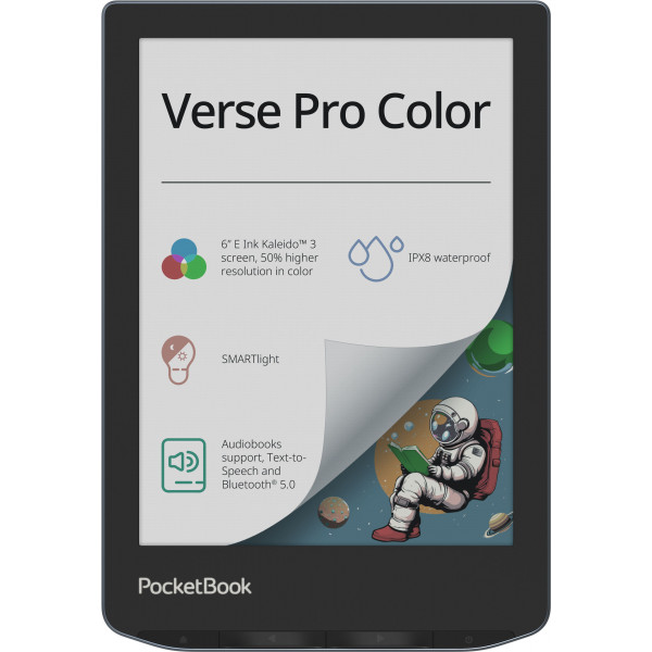 Електронна книжка PocketBook Verse Pro Color (PB634K3) Stormy Sea