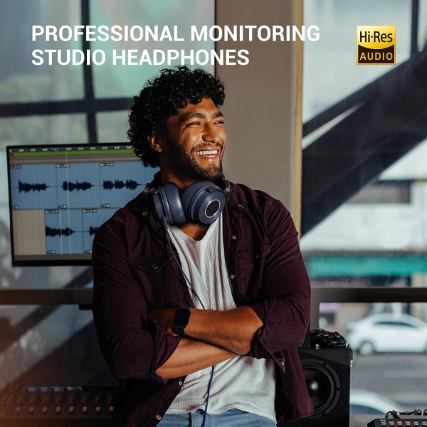 Гарнітура OneOdio Monitor 60, 3,5мм/6,35мм Misty Blue