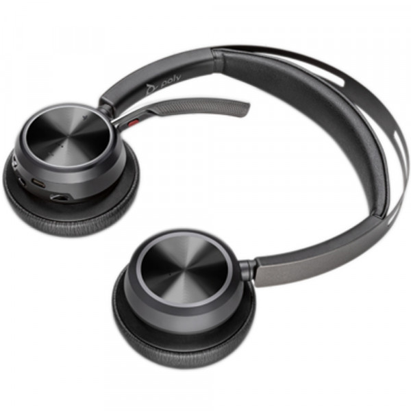 Гарнітура Poly Focus 2 USB-C + USB-C/A Adapter HS with Charge Stand Stereo