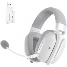 Ігрова гарнітура Attack Shark L80PRO Wireless, 2.4GHz/Bluetooth/3.5mm White