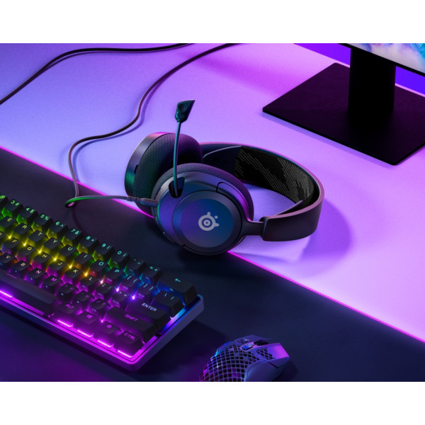 Ігрова гарнітура SteelSeries Arctis Nova 1 Black MultiPlatform