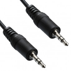 Кабель AUX Audio TRS M/M 1.5м чорний