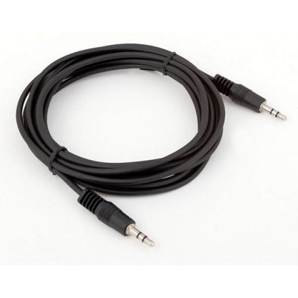 Кабель AUX Audio TRS M/M 1.5м чорний