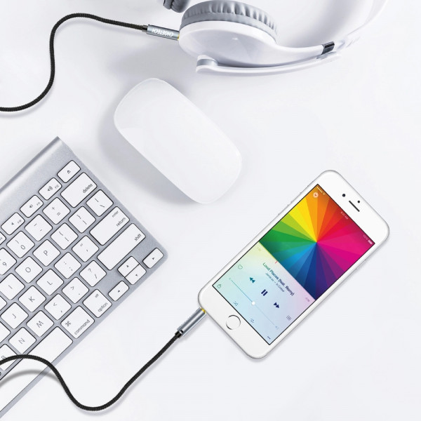 Кабель AUX - TRS Audio 3.5мм M/M 1,2м Choetech