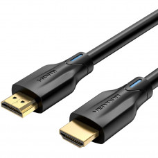 Кабель HDMI M - M, 10.0м, V2.1, Engineering 8K 60Гц 48Gbps PVC Black Vention