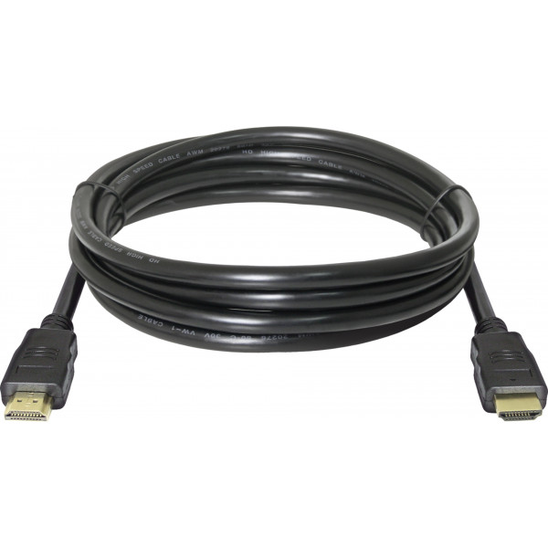 Кабель HDMI M - M, 2.0 м, V1.4, Defender, чорний, HDMI-07