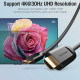 Кабель USB 3.1 Type-C M - HDMI M, 1.5m 4K 30 Гц Thunderbolt 3 HDCP2.2 PVC Black Vention