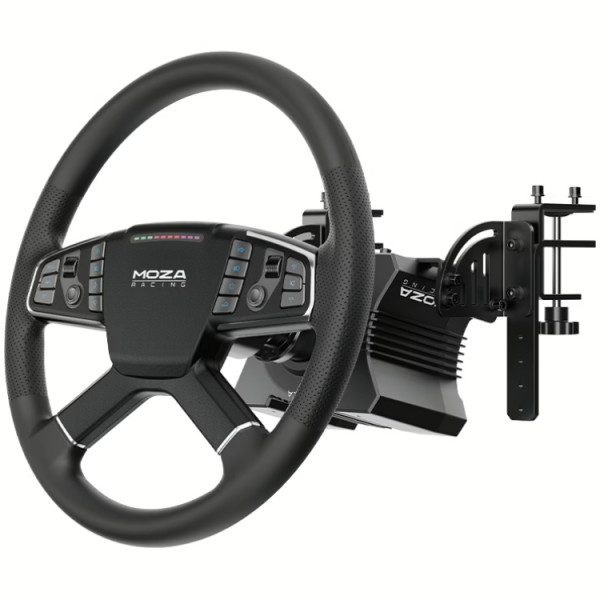 Кермо і педалі MOZA R5 Trucking Bundle for PC, 14кн., подв. педалі SR-PLite, кермо TSW