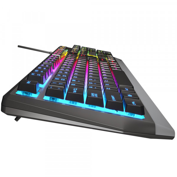 Клавіатура ігрова Genesis Rhod 300 RGB Backlight 104 USB чорна