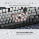 Клавіатура ігрова механічна Attack Shark X98 102кл. RGB, Wireless, Moonlight Night