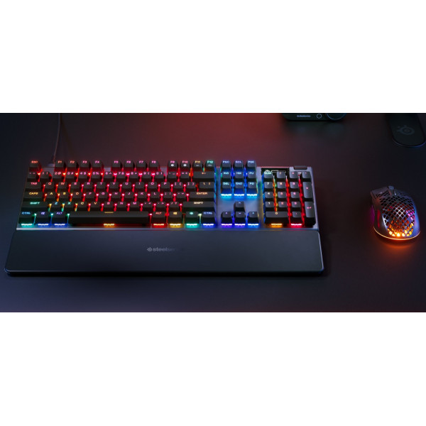 Клавіатура ігрова оптична SteelSeries Apex Pro Gen 3 - UA