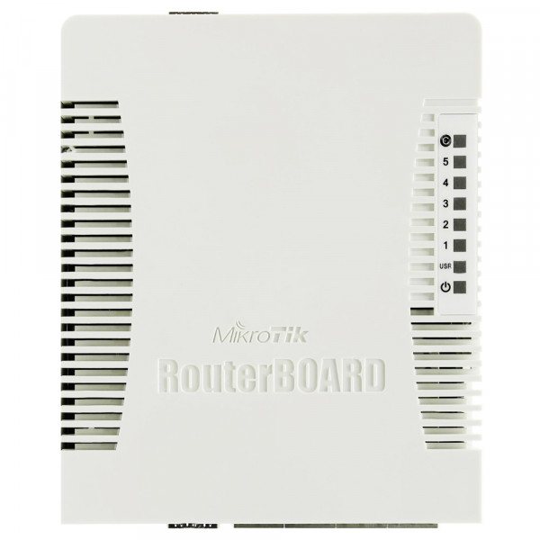 Комутатор Mikrotik CRS106-1C-5S (400Mhz/128Mb, 5xSFP, 1xCombo)